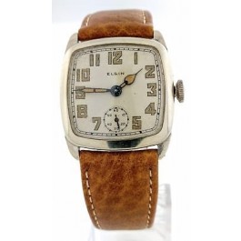Art Deco Elgin Legionnaire E-301 29mm 14k Gold Filled 7 Jewel Mechanical Watch