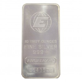 Engelhard Large 'E' Hallmark 10 oz Bar C Series