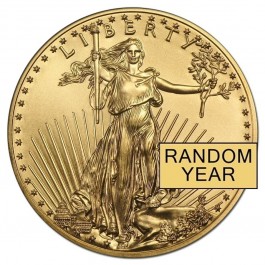 1/10 oz $5 Gold American Eagle (Random Year)