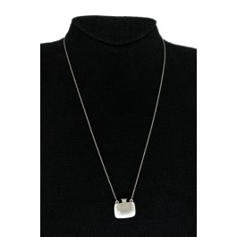 Tiffany & Co Elsa Peretti Sterling Silver Perfume Bottle Pendant Necklace 18.75"