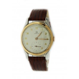 1947 Omega 2488-2 Cal 30T2-PC 35mm Rose Gold Filled Steel Mechanical Watch