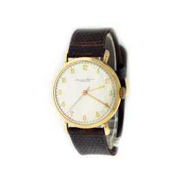 IWC Schaffhausen 34mm 19.2k Yellow Gold Portugal Contract Case Mechanical Watch 
