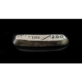 Treasure Salvors Mel Fisher Atocha Shipwreck Silver Ingot Restrike #1112 24.8g
