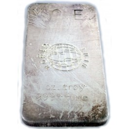 1 oz .999+ Fine Silver 1969 YCE World Mint Art Bar