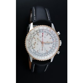 Breitling Navitimer Chronograph U13324 41mm Steel 18k Rose Gold Automatic Watch 