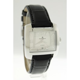 Baume Mercier Hampton Spirit 65394 37.5mm x 37mm Steel Date Automatic Watch