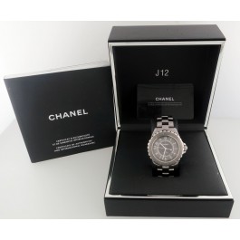 Chanel J12 Chromatic Automatic Titanium Ceramic 42mm Bezel H2934 Wristwatch NOS Coin Exchange NY