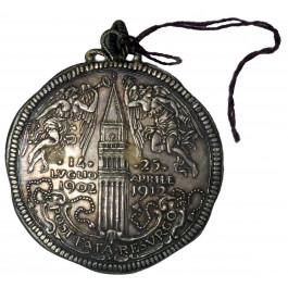 1902 - 1912 St. Marks Campanile Commemorative Silver Medal by Stefano Johnson