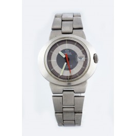 Vintage 1970s Ladies Omega Geneve Dynamic 30mm Stainless Steel Automatic Watch