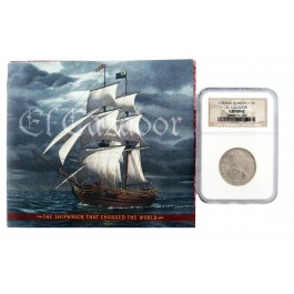 1783 MO FF Mexico 2 Reales Silver El Cazador Shipwreck Coin NGC Genuine