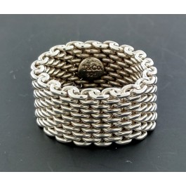 Tiffany & co somerset mesh ring online