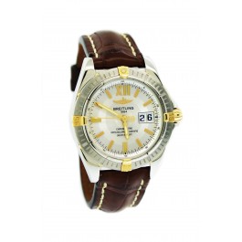 Breitling Cockpit Windrider B49350 41mm Two Tone 18k Steel Automatic Watch