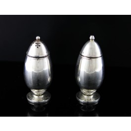 Georg Jensen Gundorph Albertus #629B Cactus Sterling Silver Salt Pepper Shakers