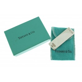 Vintage Signed Tiffany & Co 1837 925 Sterling Silver Money Clip No Mono