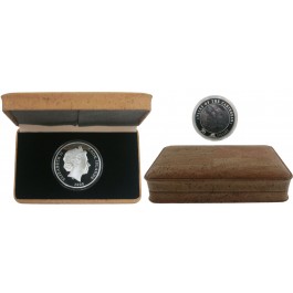 2008 Tales Of The Caribbean $50 Cook Islands 5 oz .999 Fine Silver Proof