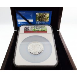 2013 P $8 AUD 5 oz .999 Silver Proof Australian Koala High Relief NGC PF70 UC