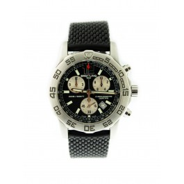 Breitling Colt Chronograph A73387 44mm Stainless Steel Black Dial Quartz Watch