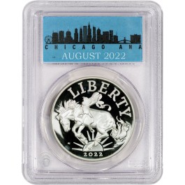 2022 P Proof American Liberty 1 oz Silver Medal PCGS PR70 DCAM FDOI