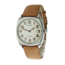 Movado Museum Heritage Cushion 84.F4.1342 36mm Stainless Steel Automatic Watch