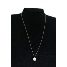 Return To Tiffany & Co 925 Sterling Silver Double Mini Heart Tag Necklace 20.5"
