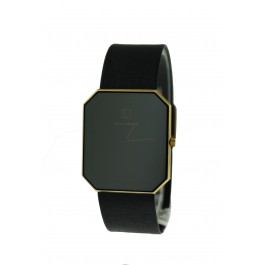 Vintage Jean Lassale 27mm 18k Yellow Gold Octagonal Thin Quartz Watch 
