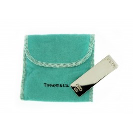 Vintage Signed Tiffany & Co 1837 925 Sterling Silver Money Clip No Mono