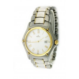 Ebel 1911 187902 35mm Two Tone 18k Gold Stainless Steel MOP Dial Quartz Watch