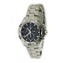 TAG Heuer Aquaracer Chronograph CAF101E 43mm Steel Grand Date Quartz Watch 