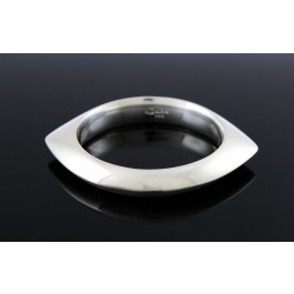 Vintage Georg Jensen Nanna Ditzel No. 111 Sterling Silver Bangle Bracelet 7.25"