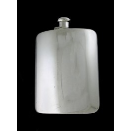 Antique 1919 Tiffany & Co #19579 Sterling Silver 2 Gills Hip Flask No Mono