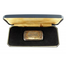 Vintage Engelhard London 100 Grams 999 Fine Silver Bar Cast Finish <500 Minted