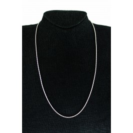 Signed Paul Morelli 925 Sterling Silver Chain Necklace 21"