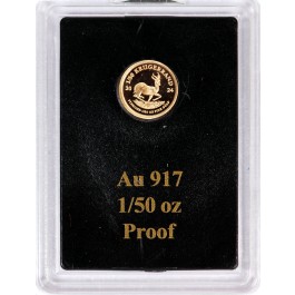 2024 Proof South Africa Krugerrand 1/50 oz Gold Coin
