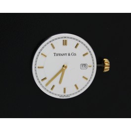 Tiffany & Co Tesoro M0133 18k Gold Crown Quartz Movement Working