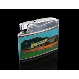 Rolex Mortons Restaurant Chicago Enamel Advertisement Lighter MISSING SCREW