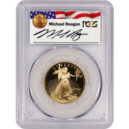 2004 W $25 Proof American Gold Eagle 1/2 oz Reagan Series PCGS PR69 DCAM