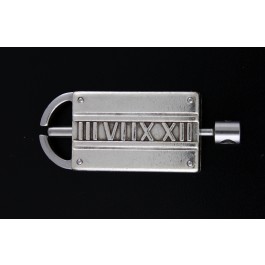 Vintage 2004 Tiffany & Co 925 Sterling Silver Atlas Valet Key Ring MISSING RINGS