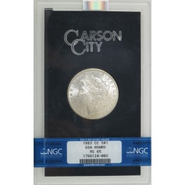 1883 CC $1 Morgan Silver Dollar NGC MS65 GSA Hoard