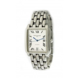 Saint Honore Manhattan 1433 33mm Stainless Steel White Dial Automatic Watch