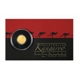 2016 P $2 AUD .5 grams 9999 Fine Gold Australian Kangaroo BU Capsule Coin