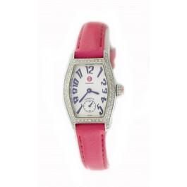 Michele Urban Coquette Petite M06462SS Stainless Steel Diamond Quartz Watch 
