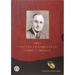 2015 Coin and Chronicles Set President Harry S. Truman With OGP