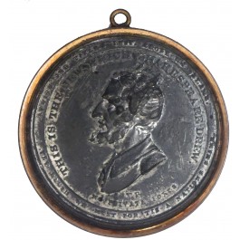 1809 Covent Garden Theater Old Price Riots Protest Medal Token In Bezel
