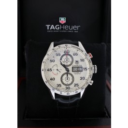 Tag Heuer Carrera Calibre 16 Chronograph 43mm Steel Automatic Watch CV2A11