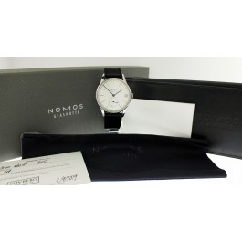 NOMOS Glashutte Orion 49 Neomatik DUW6101 41mm Steel White Date Automatic Watch