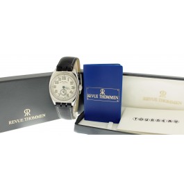 Revue Thommen Sport 30's 2110002 33mm Steel Limited Edition Mechanical Watch 