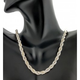 Tiffany rope hot sale necklace