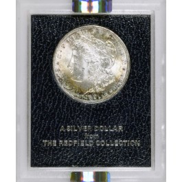 1891 S $1 Morgan Silver Dollar Redfield Collection NGC MS63
