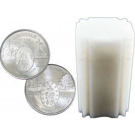 Roll Of 20 2010 1 oz .999 Fine Silver Medjugorjes Miraculous Medal