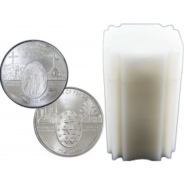 Roll Of 20 2011 1 oz .999 Fine Silver Medjugorjes Miraculous Medal
